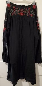 New Rose Embroidery vintage Zara dress